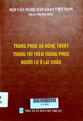 Trang phục và nghệ thuật trang trí trên trang phục người Lự ở Lai Châu