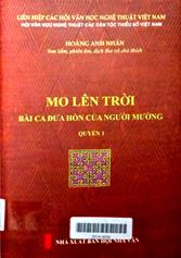 Mo lên trời, bài ca đưa hồn của người Mường quyển 1