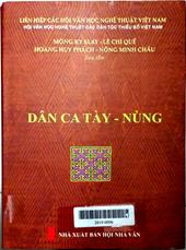 Dân ca Tày - Nùng