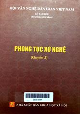 Phong tục xứ Nghệ, tập 2