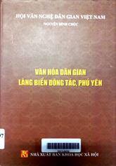 Văn hóa dân gian làng biển Đông Tác, Phú Yên