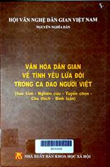 Văn hóa dân gian về tình yêu lứa đôi trong ca dao người Việt