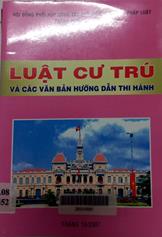 Luật cư trú và các văn bản hướng dẫn thi hành