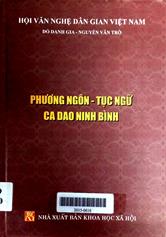 Phương ngôn, tục ngữ ca dao Ninh Bình