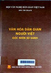 Văn hóa dân gian người Việt: góc nhìn so sánh