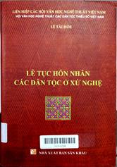 Lễ tục hôn nhân các dân tộc ở xứ Nghệ