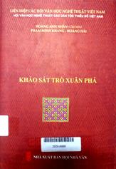 Khảo sát trò Xuân Phả