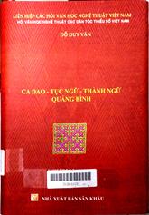 Ca dao - Tục ngữ - Thành ngữ Quảng Bình