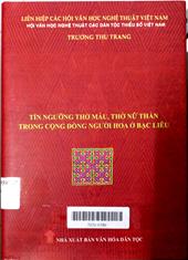 Tín ngưỡng thờ Mẫu, thờ Nữ thần trong cộng đồng người Hoa ở Bạc Liêu
