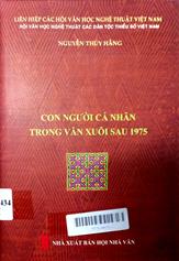 Con người cá nhân trong văn xuôi sau 1975