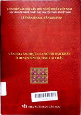 Văn hóa ẩm thực của người Dao Khâu ở huyện Sìn Hồ, tỉnh Lai Châu