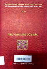 Như chưa hề có thác