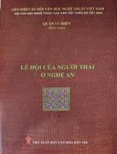 Lễ hội của người Thái ở Nghệ An