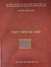 Một thời để nhớ