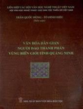 Văn hoá dân gian người Dao Thanh Phán vùng biên giới tỉnh Quảng Ninh