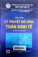 Giáo trình Lý thuyết mô hình - Toán kinh tế