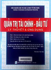 Quản trị tài chính - đầu tư