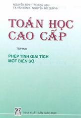 Toán học cao cấp Tập 2: Phép tính giải tích một biến số