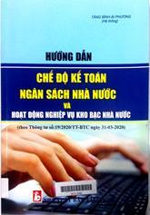Hướng dẫn chế độ kế toán ngân sách nhà nước và hoạt động nghiệp vụ kho bạc nhà nước ( TT số 19/2020/YY-BTC ngày 31/3/2020)