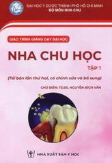 Giáo trình giảng dạy đại học: Nha chu học /