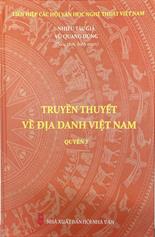 Truyền thuyết về địa danh Việt Nam /