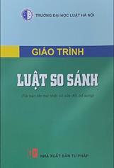 Giáo trình Luật so sánh /