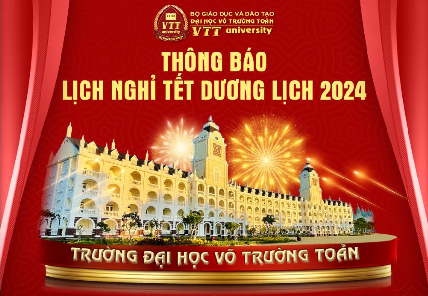 Thông báo nghỉ Tết Dương lịch năm 2024 