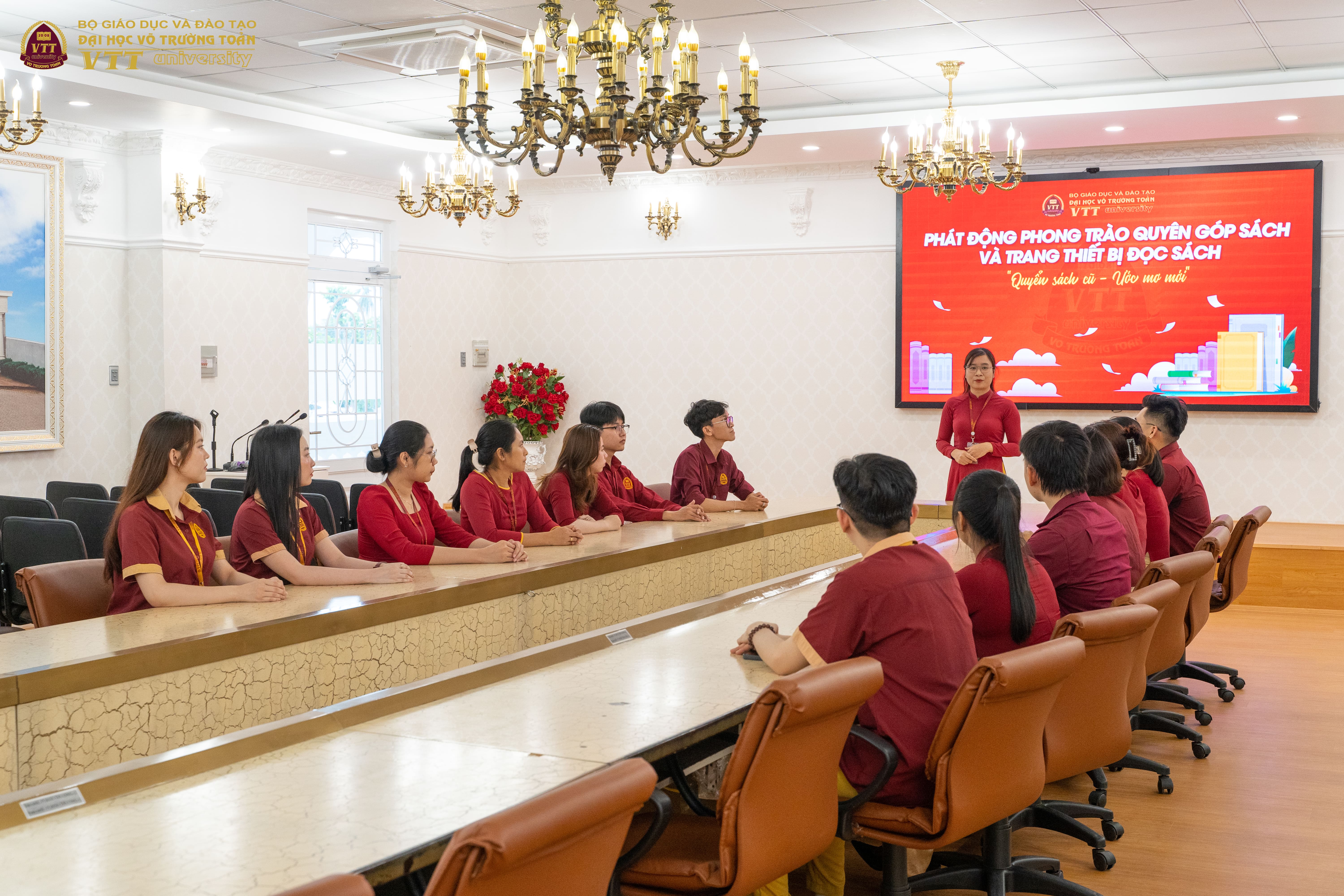 Thư viện VTTU tổ chức hoạt động ngày sách và văn hóa học Việt Nam 2025