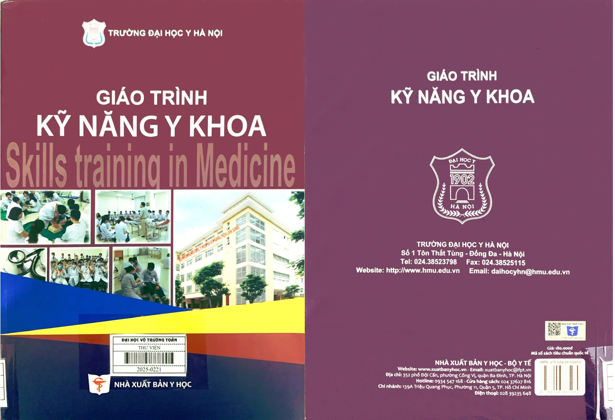 Giáo trình Kỹ năng y khoa / = Skills training in medicine