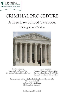Criminal
Procedure:Undergraduate Edition Author: