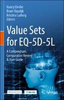 Value Sets for EQ-5D-5L: A Compendium,Comparative Review & User Guide